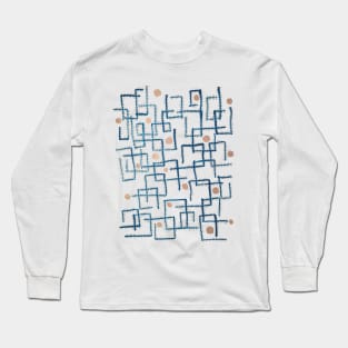 train tracks design Long Sleeve T-Shirt